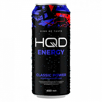Напиток HQD Energy "Classic power" 0.45л